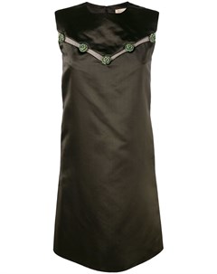 Декорированное платье шифт pre owned Christian dior