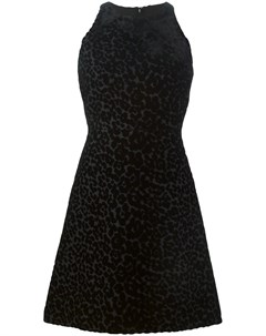Жаккардовое платье с животным принтом Giambattista valli