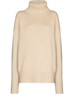 Кашемировый свитер оверсайз с высоким воротником Extreme cashmere