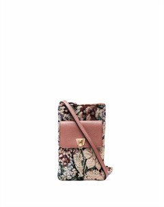 Жаккардовая мини сумка Beat с цветочным узором Coccinelle