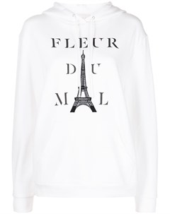 Худи Kiss Me In Paris с логотипом Fleur du mal