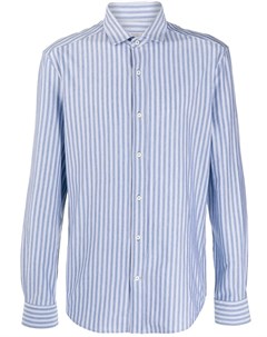 Полосатая рубашка с длинными рукавами Brunello cucinelli