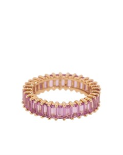 Кольцо Kristyn Kylie из розового золота с розовыми сапфирами Dana rebecca designs