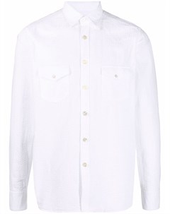 Фактурная рубашка с карманами Tintoria mattei