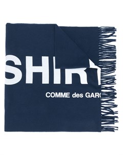 Шарф с вышитым логотипом Comme des garcons shirt