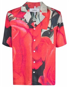 Рубашка с абстрактным принтом Soulland