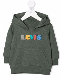 Худи с вышитым логотипом Levi's kids