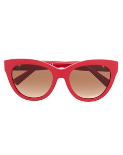 Солнцезащитные очки в массивной оправе кошачий глаз Valentino eyewear