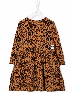 Платье с леопардовым принтом Mini rodini
