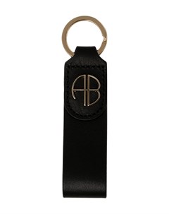 Брелок для ключей с металлическим логотипом Anine bing
