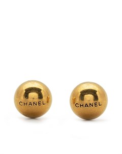 Серьги 1998 го года с логотипом Chanel pre-owned