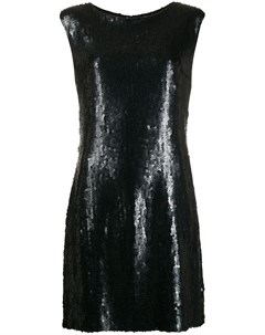 Приталенное платье с пайетками Chanel pre-owned