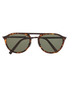 Солнцезащитные очки черепаховой расцветки Tod's