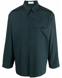 Шелковая рубашка с длинными рукавами Lemaire