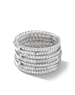 Золотое кольцо с бриллиантами David yurman