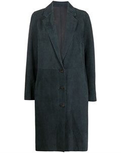 Однобортное пальто миди Yves salomon