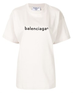 Футболка с логотипом Balenciaga