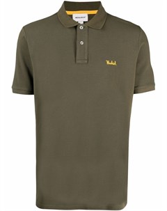 Рубашка поло с вышитым логотипом Woolrich