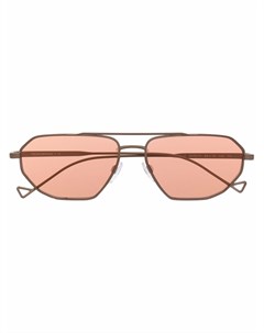 Солнцезащитные очки авиаторы в квадратной оправе Emporio armani