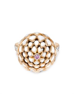 Кольцо Wildflower из розового золота с бриллиантами Pragnell