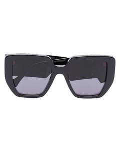 Солнцезащитные очки в массивной оправе с логотипом Double G Gucci eyewear