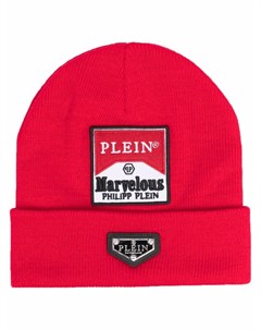 Шерстяная шапка Marvellous с нашивкой логотипом Philipp plein