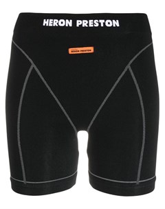 Облегающие шорты с логотипом Heron preston