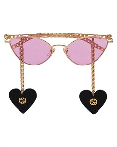 Солнцезащитные очки с логотипом Interlocking G Gucci eyewear