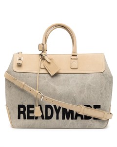 Дорожная сумка с логотипом и контрастными вставками Readymade