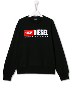 Толстовка с вышитым логотипом Diesel kids