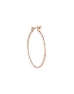Единичная серьга кольцо из розового золота Dodo