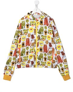 Куртка Wild Animals с капюшоном Stella mccartney kids