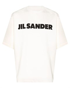 Футболка оверсайз с логотипом Jil sander