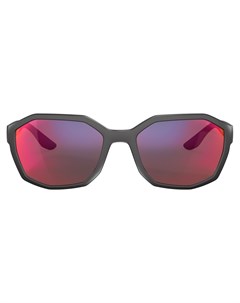 Солнцезащитные очки в квадратной оправе Prada linea rossa