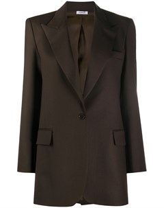 Однобортный пиджак с заостренными лацканами P.a.r.o.s.h.
