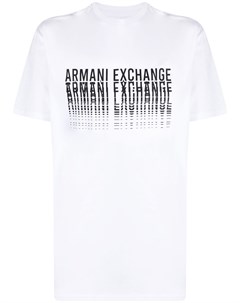 Футболка с логотипом Armani exchange