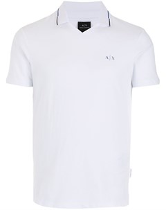 Рубашка поло с вышитым логотипом Armani exchange