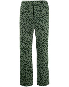 Прямые брюки с леопардовым принтом Vyner articles