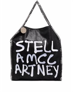 Большая сумка тоут Falabella с логотипом Stella mccartney
