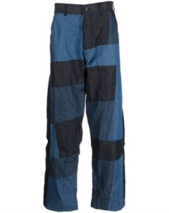 Широкие брюки в технике пэчворк Comme des garcons shirt