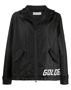 Куртка с капюшоном и логотипом Golden goose