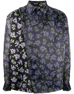 Рубашка с цветочным принтом и запахом Duoltd