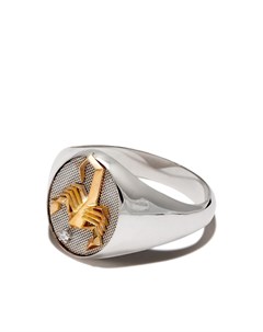 Перстень Scorpio из белого и желтого золота Foundrae