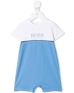 Комбинезон с контрастным логотипом Boss kidswear