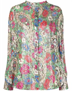 Блузка с длинными рукавами и цветочным принтом Isabel marant