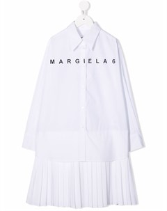 Платье рубашка с логотипом Maison margiela
