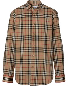 Рубашка в клетку Vintage Check с полосками Icon Stripe Burberry