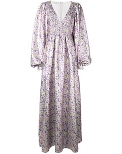 Вечернее платье с цветочным принтом Stella mccartney