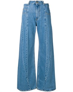 Широкие джинсы со вставками Maison margiela
