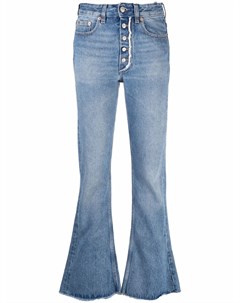 Прямые джинсы с завышенной талией Mm6 maison margiela